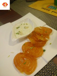 desserts at imly- street food in delhi